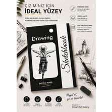 Dream Art Galery Sketchbook,çizim Defteri, Eskiz Defteri,a4