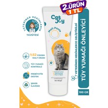Catjoy Anti-Hairball Kedi Maltı Macunu 100 gr - Kediler Için Tüy Yumağı Önleyici Malt Macun