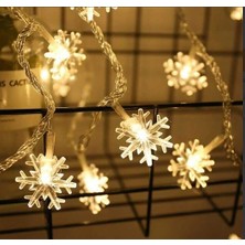 Luord - Store Kar Tanesi 5m 28 LED Gün Işığı Kar Tanesi:4cm Mz-16-18