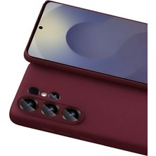 Bezos Galaxy S26 Ultra First Silikon - Bordo