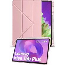 Nezih Case Lenovo Idea Tab Plus 12.1 Inç Uyumlu Tri-Folding Kalem Bölmeli Uyku Modlu Akıllı Kılıf