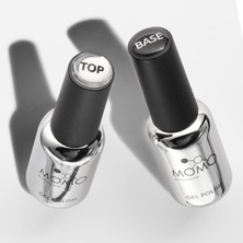 Momo Professional Kalıcı Oje ve Protez Tırnak Için 2’li Seti - Base Coat 9 Ml, Top Coat 9 ml