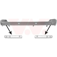 Vw T6 Caravelle 2009- Tampon Arka Astarlı Sensorlu Tuv Belgeli 7H5807417CGRU Poliplast