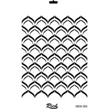 Bezos New Seri N-393 Stencil 35X25 cm