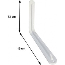 Bezos Raf Altı 6x8 mm Beyaz