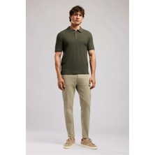 Lee Cooper LONCE Erkek Slim Tapered Fit Pantolon Yeşil