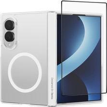 Galaxy Z Fold 8 Benks Crystal Grand Combo Üçlü Aksesuar Seti (Ön Arka Şeffaf Kapak + Ekran Koruyucu)