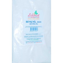 Bezos Beyaz Kil Öğütülmüş Doğal Saf Naturel 500 gr Paket