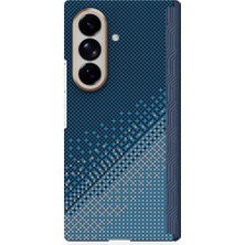 Galaxy Z Fold 8 Ultra Kılıf M-Safe Özellikli Raptic Aramid Skinpro Serenity Serisi Kapak Lacivert