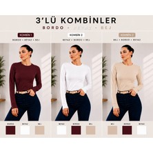 Rd Misstanbul Collection Bisiklet Yaka 3'lü Bayan Badi