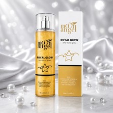 Moon Angel Royal Glow Simli Vücut Spreyi 250 ml Nemlendirici Işıltılı Body Mist
