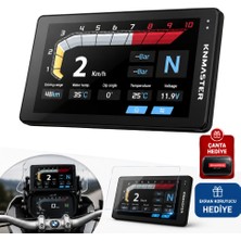 Knmaster Motoplay Bm1 -  7" Bmw Uyumlu Motosiklet Carplay & Android Auto Multimedya Ekranı