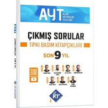 Kr Akademi Yayınları AYT Çıkmış Sorular Son 9 Yıl Tıpkı Basım Kitapçıkları