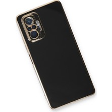 Bezos Note 10 Pro Kılıf Volet Silikon - Siyah