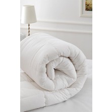 Özdilek Ranforce (%100 Pamuk Kumaş) Battal Boy Çift Kişilik (King Size) Yorgan (215X235)-BEYAZ