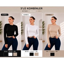 Rd Misstanbul Collection Bisiklet Yaka 3'lü Bayan Badi