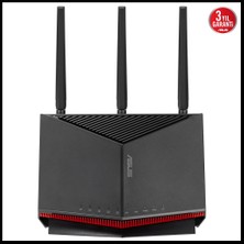 Asus RT-BE86U, BE6800, 4 Port, 6800MBPS, Dual Band, Wifi 7, Aimesh, Aiprotection Pro, Gigabit Extendable Router