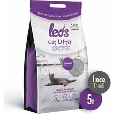 Bezos Cat Litter Lavanta Kokulu Ince Taneli Kedi Kumu 5 Lt