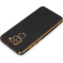 Bezos Note 9 Kılıf Volet Silikon - Siyah