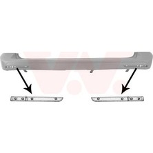 Vw T6 Caravelle 2012- Tampon Arka Sensorsuz Astarlı Tuv Belgeli 7E5807417AGRU Poliplast