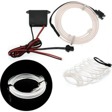 Bezos Fitilli Ip Neon LED Torpido Şeridi 2 Metre Beyaz