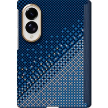 Galaxy Z Fold 8 Uyumlu Kılıf M-Safe Özellikli Raptic Aramid Skinpro Serenity Serisi Kapak Lacivert