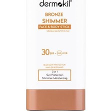 Aesco Bronze Shimmer Face ve Body Stick Spf 30 20 gr