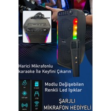 Orvessa Işıklı Ses Bombası Bluetooth Hoparlör ile Partiye Renk Katın