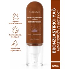 Bade Natural Bronzlaştırıcı ve Nemlendirici Güneş Yağı %100 Doğal 100 ml