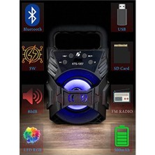 Solvéra Taşınabilir Bluetooth Hoparlör ile Dinamik Ses ve Işık Efekti