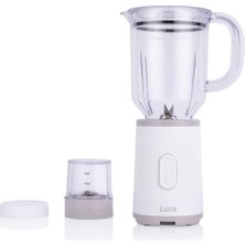 Lura Mix 300W 1200 ml Sürahi Blender ve Öğütücü Beyaz