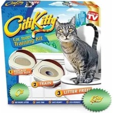 Aesco Citikitty Klozet Kedi Tuvaleti Eğitim Seti