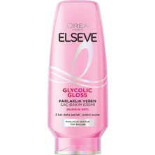 Aesco L'oreal Paris Elseve Glycolic Gloss Parlaklık Veren Saç Bakım Kremi 250ML