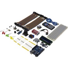 Robotistan Arduino ile Uyumlu Süper Başlangıç Seti Uno Rev3 (E-Kitap Hediyeli ve Videolu)