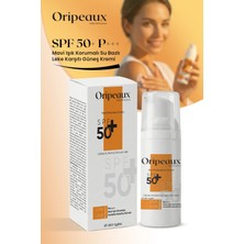 Oripeaux SPF 50+ P+++ Mavi Işık Korumalı Su Bazlı Leke Karşıtı Güneş Kremi UV-A UV-B 50 Ml