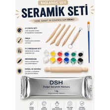 Oyun ve Sanat Seramik Hamuru Başlangıç Seti 3