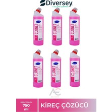 Diversey - Taskı Clonet Extra - Banyo Temizleyici ve Kireç Çözücü 6 Lı