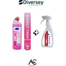 Diversey Clonet Extra Banyo Banyo Temizleyici Yağ Sökücü 2 x 750 ml