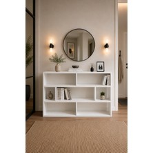 Sheila Concept Oslo Ikili Modüler Çok Amaçlı Yatay Raf Ünitesi | Dresuar | Kitaplık | Konsol | Dekoratif Düzenleyici | Tv Ünitesi | Çiçeklik