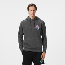 Tommy Hilfiger Back Logo Erkek Gri Sweatshirt