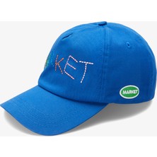 The Market Soft Stitch 5 Panel Unisex Mavi Şapka
