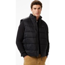 Tommy Hilfiger New Mid Weight Erkek Siyah Yelek
