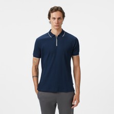 Nautica Erkek Lacivert Classic Fit Polo