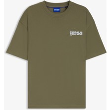 Hugo Nyrotee Erkek Haki T-Shirt