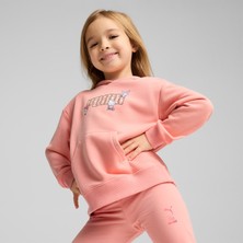 Puma Hello Kitty & Friends Graphic Çocuk Kırmızı Sweatshirt