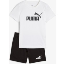 Puma Essentials No 1 Logo Çocuk Yeşil Eşofman Takımı