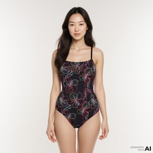 Roxy Active Basic One Piece Pt Kadın Siyah Mayo