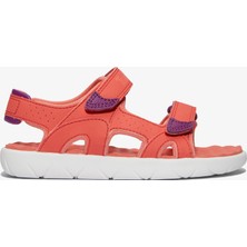 Timberland Perkins Row Backstrap Çocuk Kırmızı Sandalet