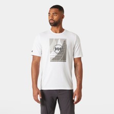 Helly Hansen Hp Race Erkek Beyaz T-Shirt