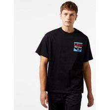 Leo Service Erkek Siyah T-Shirt